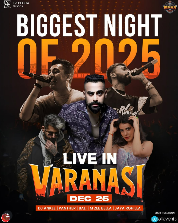 The Varanasi Fest official concert poster